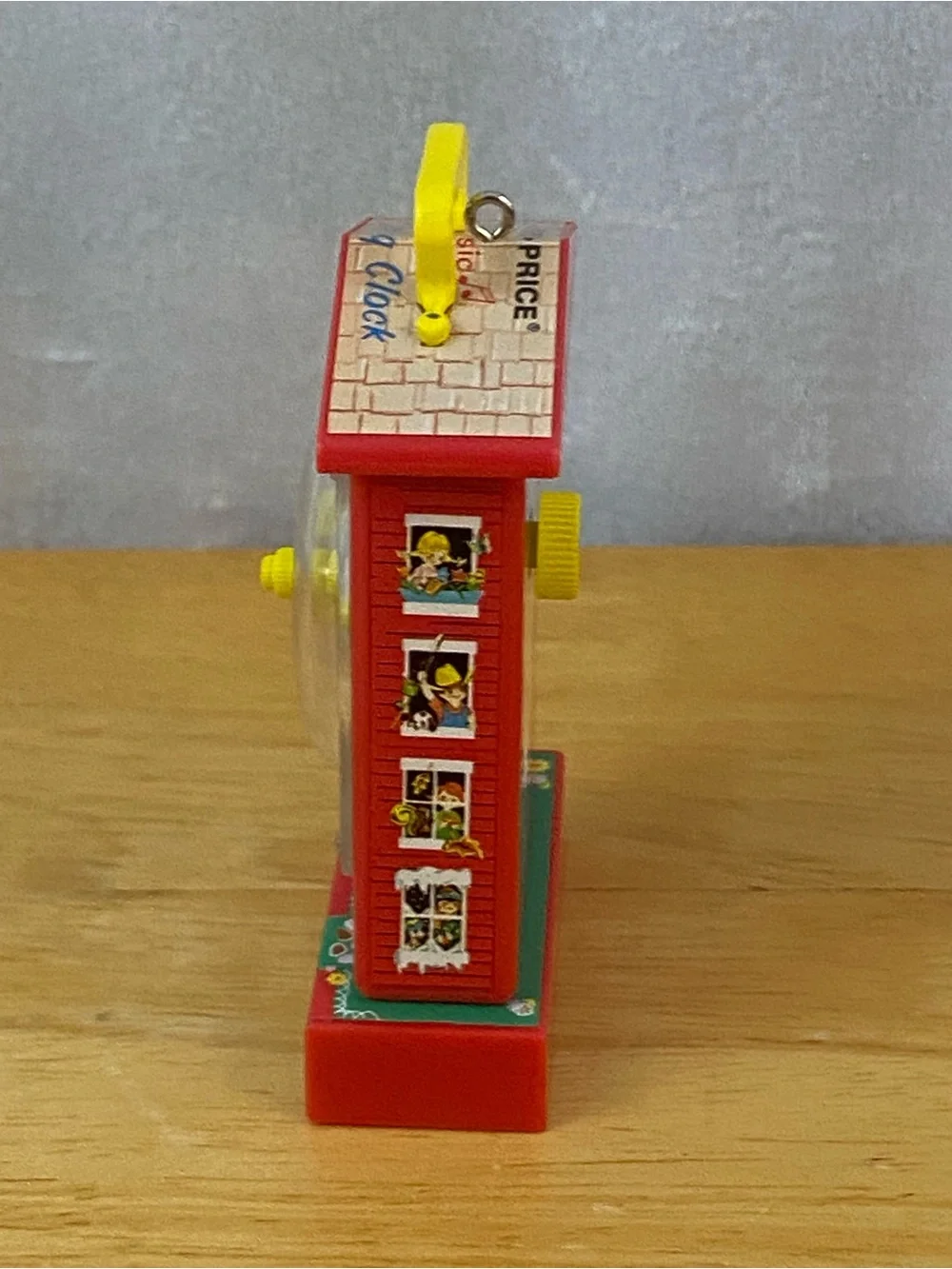 2011 Hallmark Fisher Price Teaching Clock Ornament